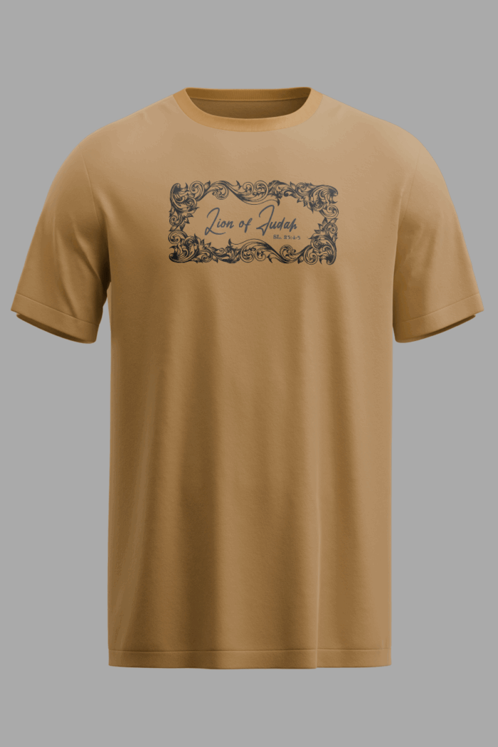 Camiseta Masculina Lion Flower