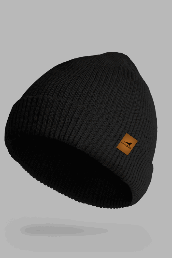 Gorro Lion of Judah Preto